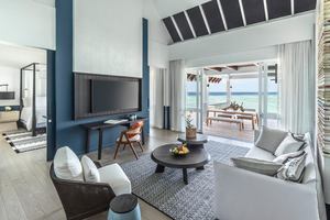 Four Seasons Resort Landaa Giraavaru - Water Villa Pool gedeeltelijk zeezicht