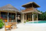 Six Senses Laamu - 2-slaapkamer Lagoon Beach Villa Pool