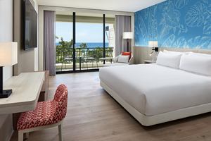 Curaçao Marriott Beach Resort  - Zeezicht Kamer King