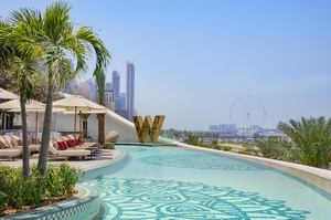 W Dubai Mina Seyahi - Zwembad