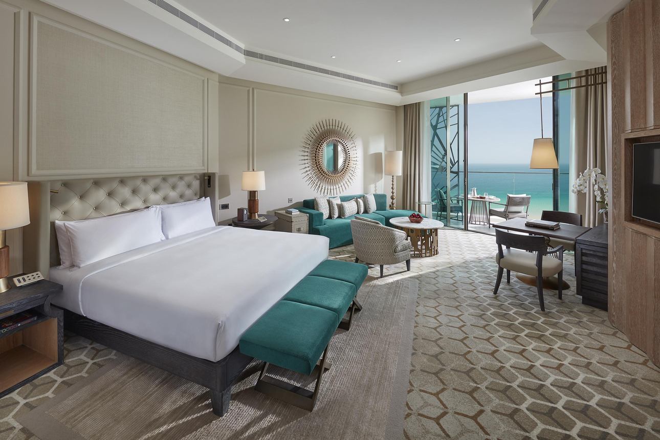 Mandarin Oriental Dubai - Deluxe Kamer Zeezicht