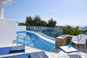 Myconian Ambassador - Thalassa Suite met gedeeld zwembad Myconian Ambassador - Thalassa Suite met gedeeld zwembad