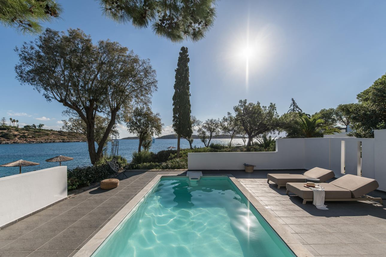 Minos Beach Art`Otel - 1-bedroom Villa with private pool
