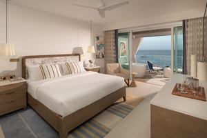 Sandals Dunn's River - Travertine Beachfront Penthouse Club Level Room w/ Balcony Tranquility Soaking Tub