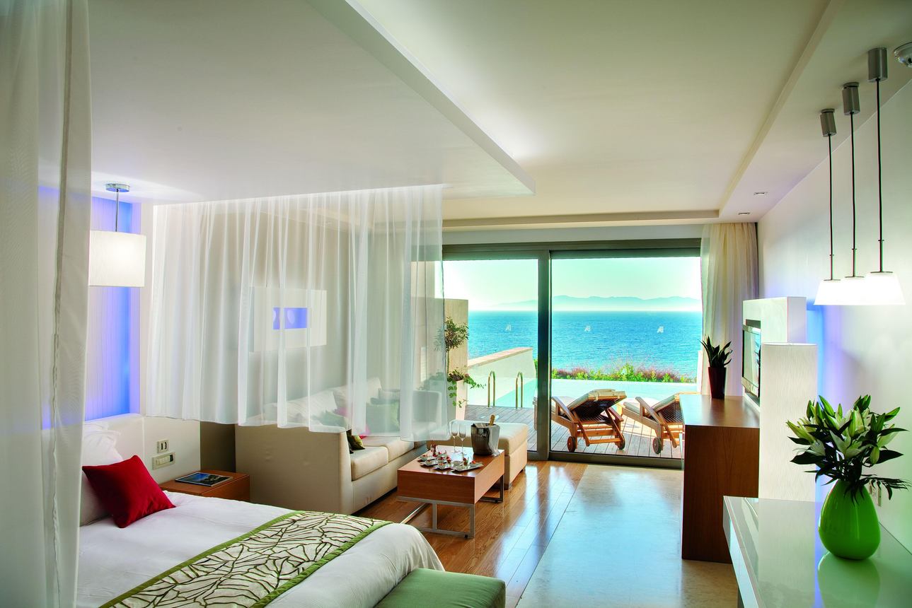 Elite Suites by Rhodes Bay - Elite Prive Zwembad Zeezicht
