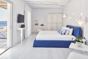 Katikies Mykonos - Junior Suite met jacuzzi Zeezicht Katikies Mykonos - Junior Suite met jacuzzi Zeezicht