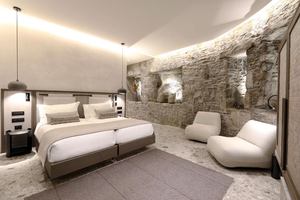 Aeonic Suites & Spa - Stone Suite Dompelbad Tuinzicht