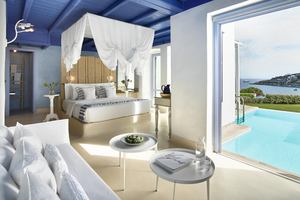 Grecotel Mykonos Blu - Endless Blu on the waterfront met privézwembad