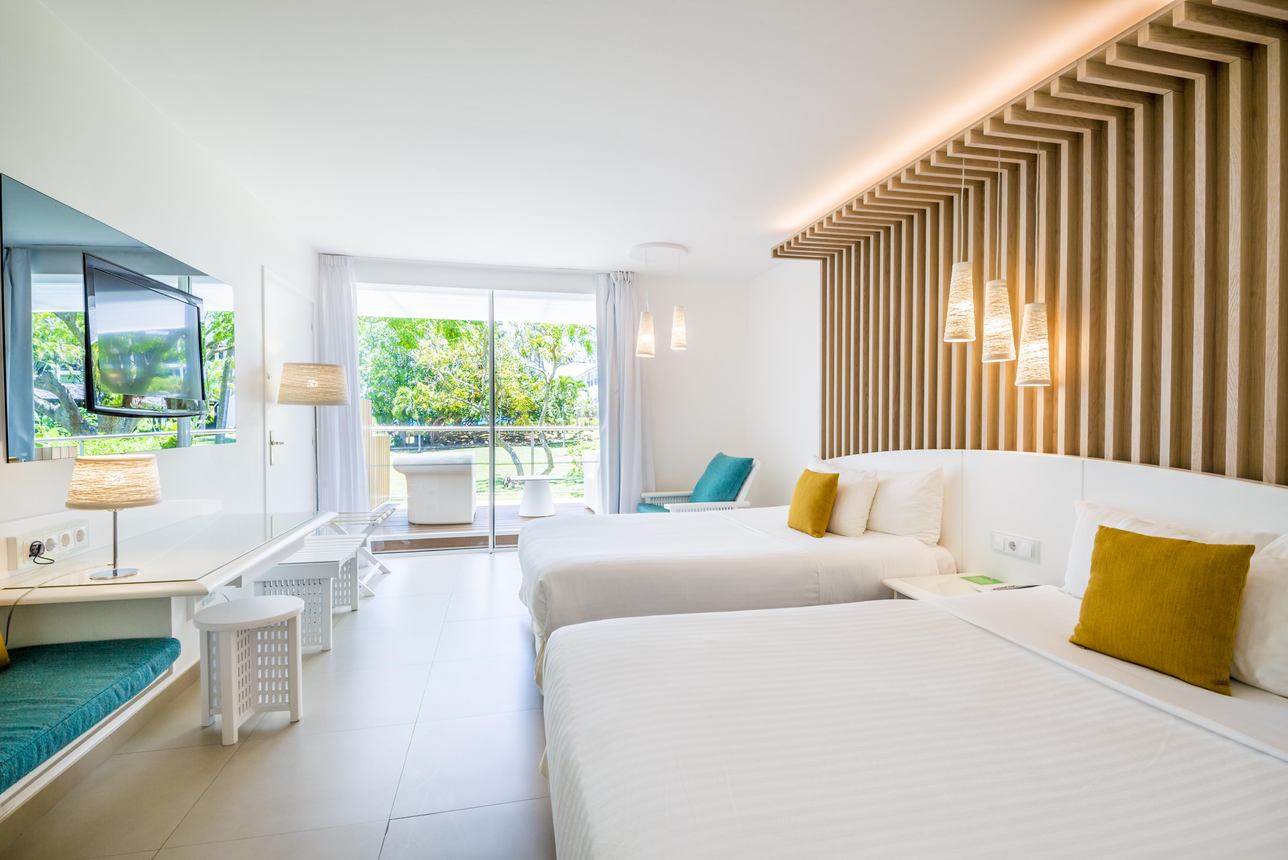 La Créole Beach Hotel - Zeezicht Terras Kamer