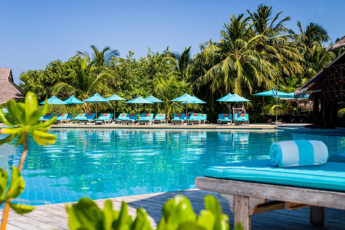 Anantara Dhigu Maldives - Zwembad