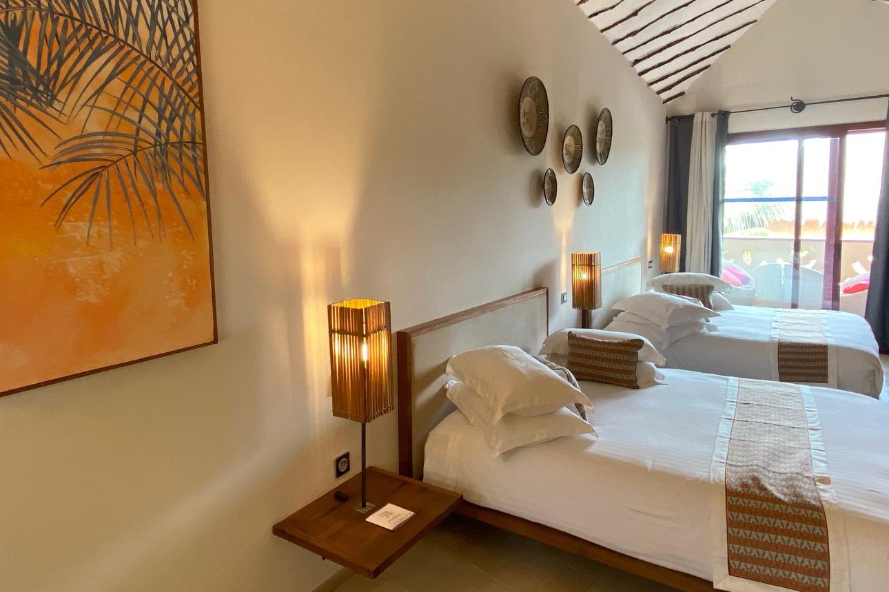 Le Lamantin Beach Hôtel  - Deluxe Kamer Zeezicht