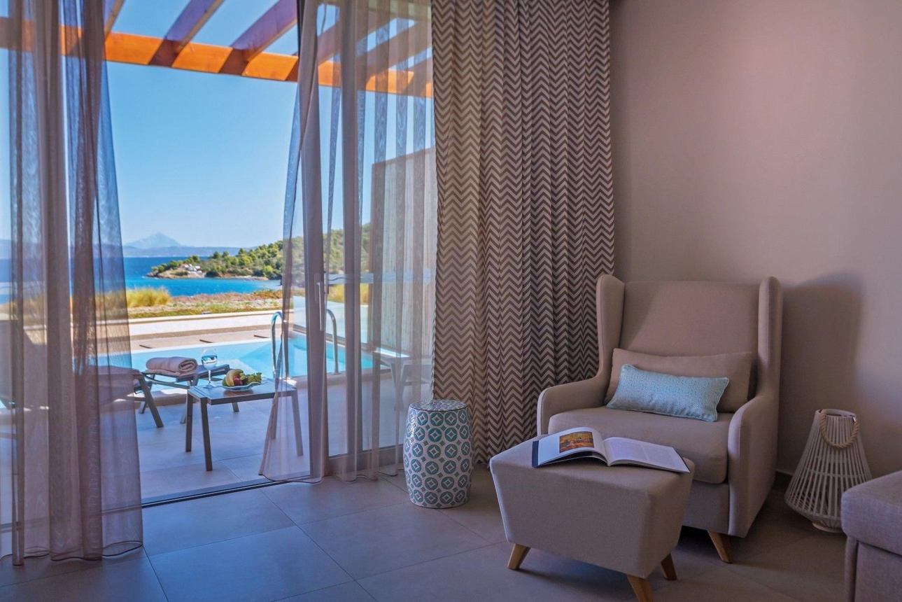 Miraggio Thermal Spa Resort - Miraggio Suite 2-slaapkamers Zeezicht en Privézwembad 