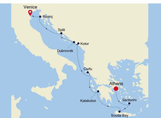 route cruises silversea europa