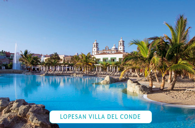 Lopesan Villa Del Conde Resort - Corallium Thalasso op Gran Canaria