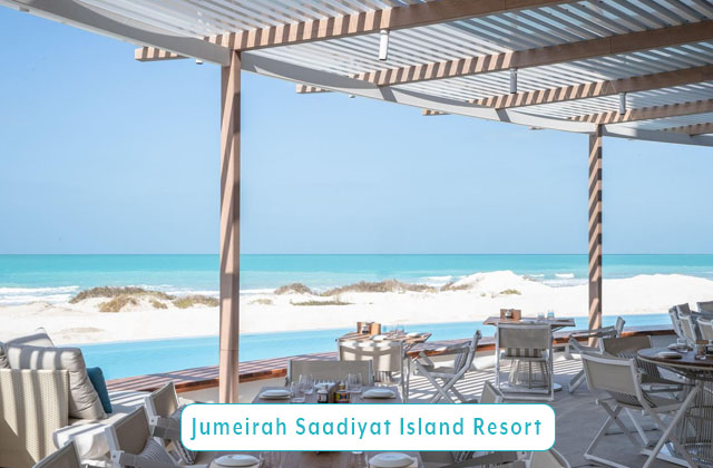 Jumeirah Saadiyat Island Resort in Abu Dhabi