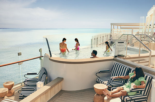 Celebrity Cruises infinity pools