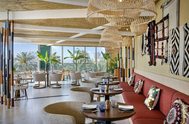 W Dubai Mina Seyahi - Restaurant en cafe