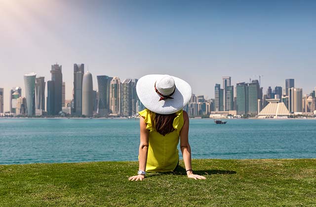 QATAR - gr skyline Doha